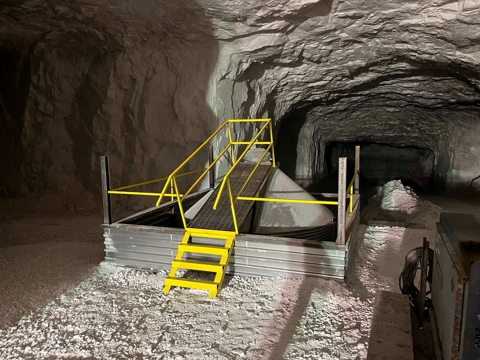 Underground industrial construction